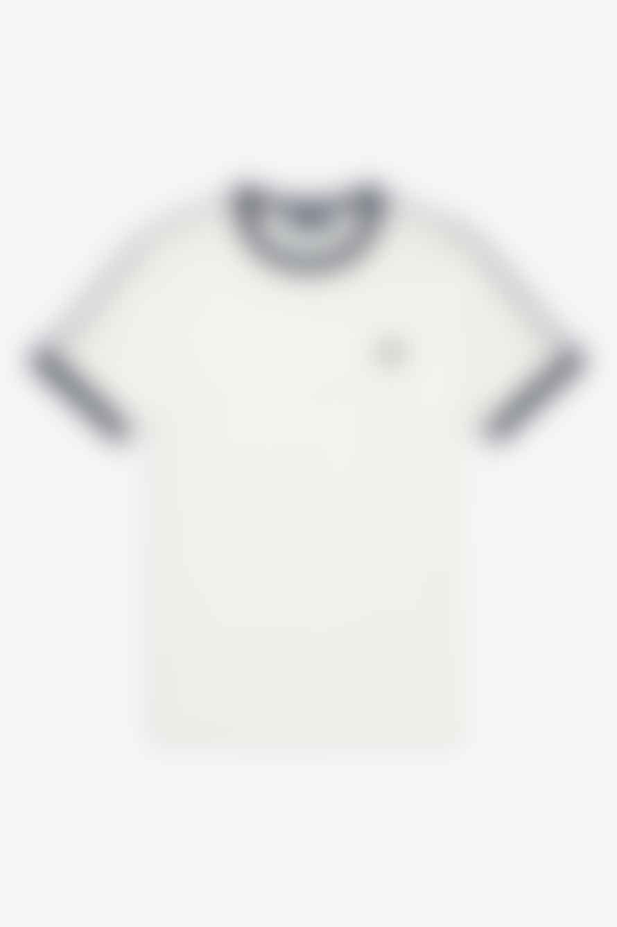 Fred Perry Fred Perry Taped Ringer T-shirt White