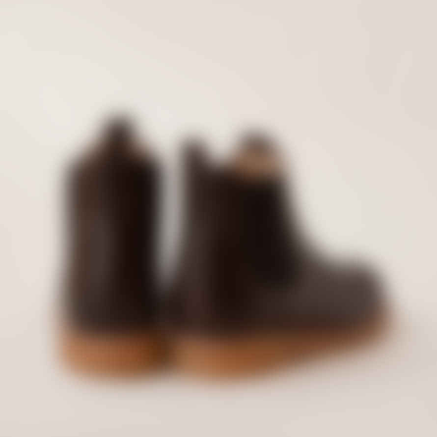 Angulus Chelsea Boot Dark Brown Leather