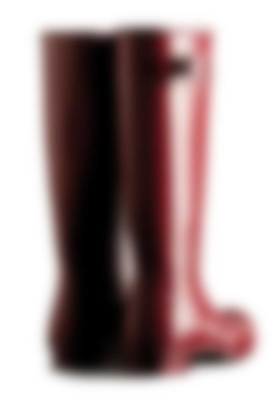 Hunter Original Tall Gloss Boots Fall Red