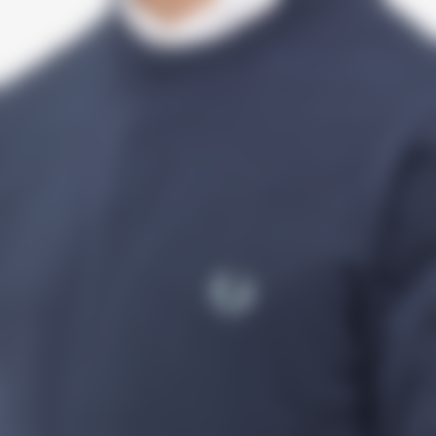 Fred Perry Fred Perry Classic Crew Neck Jumper Shaded Navy
