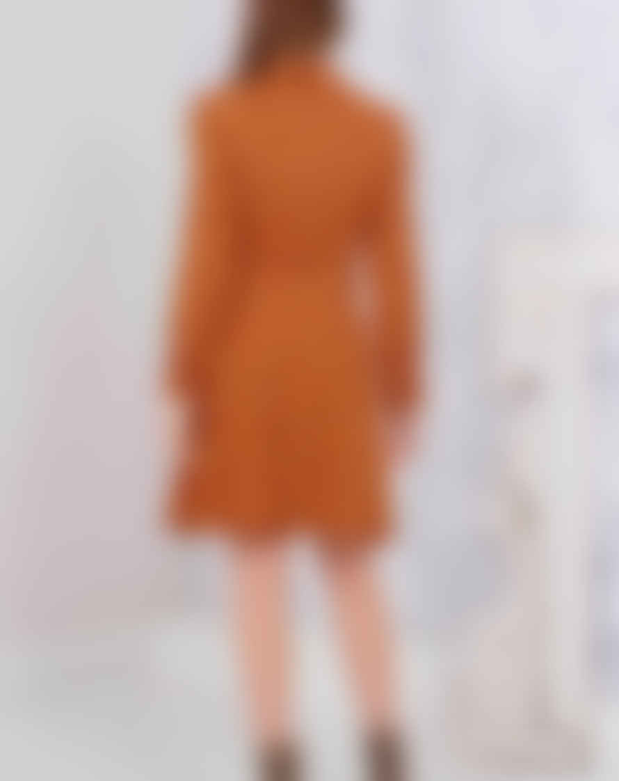 Lilac Rose Pretty Vacant Tiffany Sticklebrick Dress In Orange