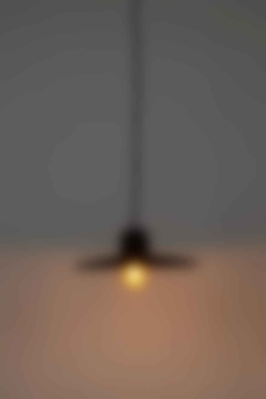 Zuiver Balance Black Rattan Pendant Lamp - Small