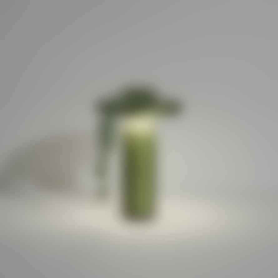 Petite Friture Quasar portable lamp - Olive green
