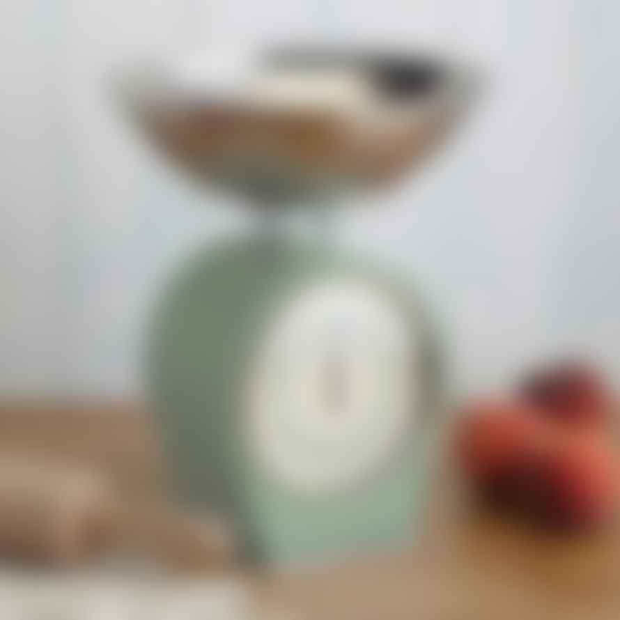 Distinctly Living French Inspired Traditional Kitchen Scales - French Grey, Cream, Blue Or Green