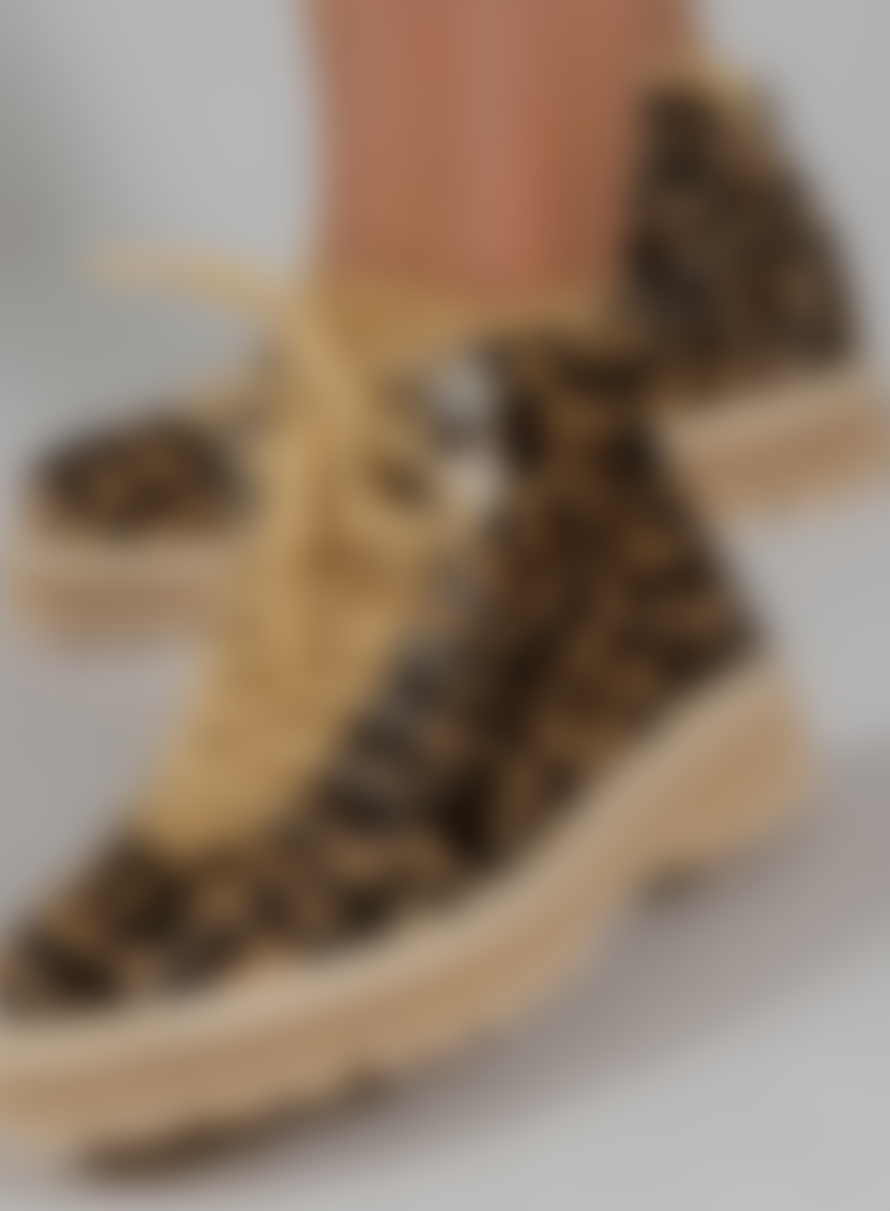 Mono Hiking Core Boots In Pony Leopard From