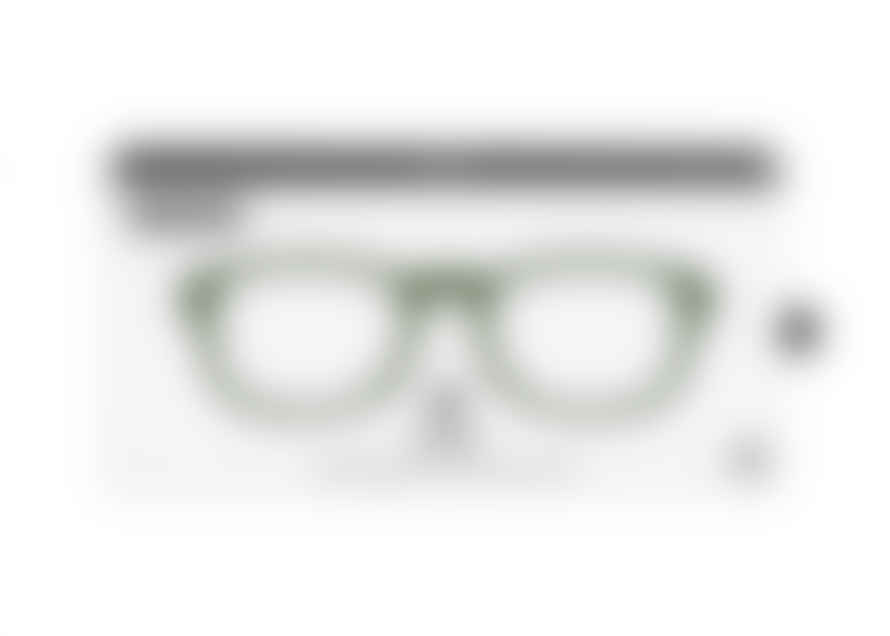 IZIPIZI Shape B Green Reading Glasses