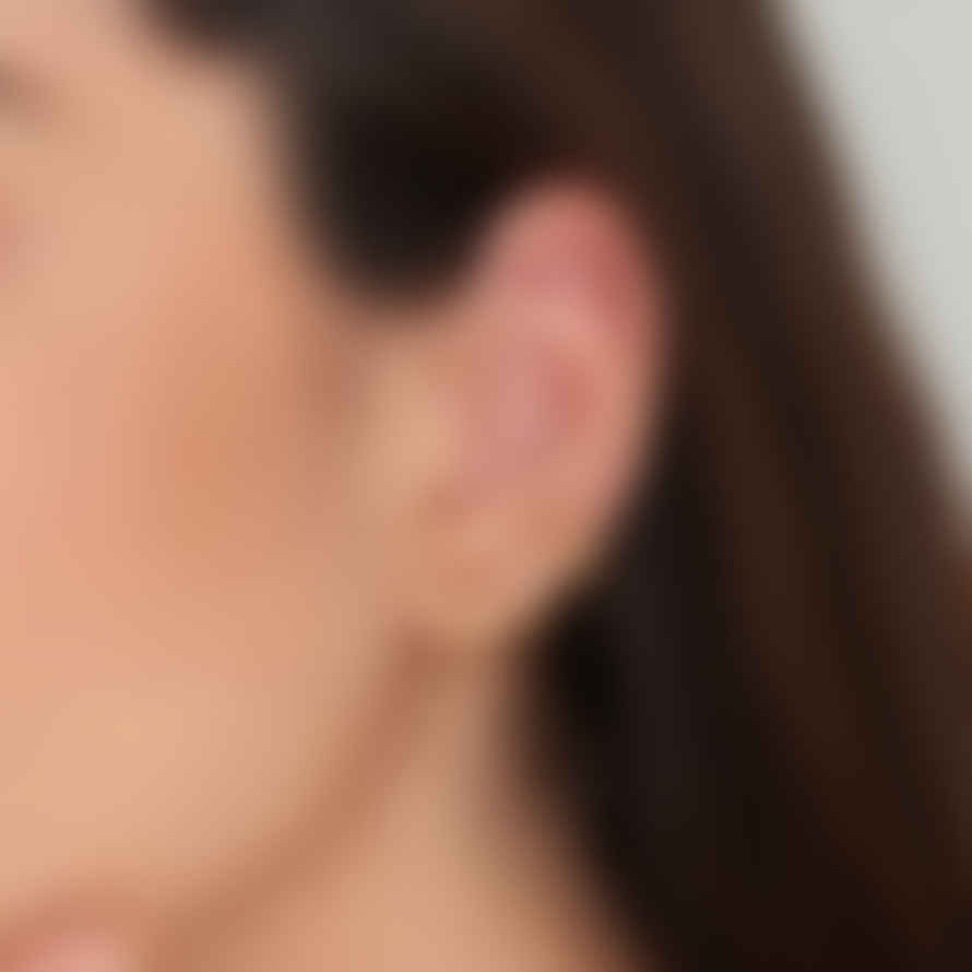 Ania Haie Gold Kyoto Opal Bezel Barbell Single Earring