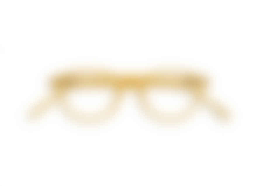 IZIPIZI Shape A Yellow Honey Reading Glasses