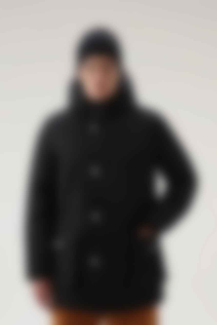Woolrich Woolrich Arctic Parka In Ramar With Protective Hood Black
