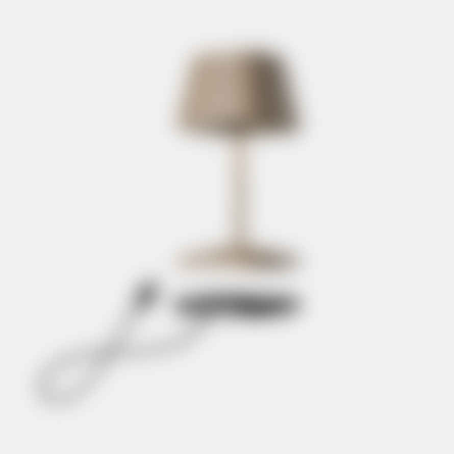 Villeroy & Boch  Cordless Outdoor Table Lamp LED Neapel 2.0 - Aluminium Sand