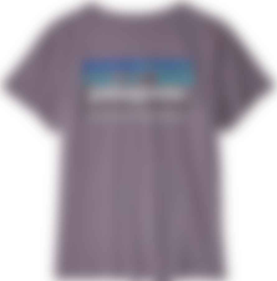 Patagonia T-shirt P-6 Mission Organic Donna Rustic Purple
