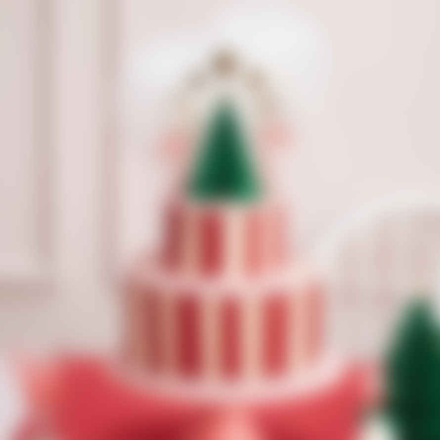 Meri Meri Christmas Honeycomb Cake Topper Set X 10