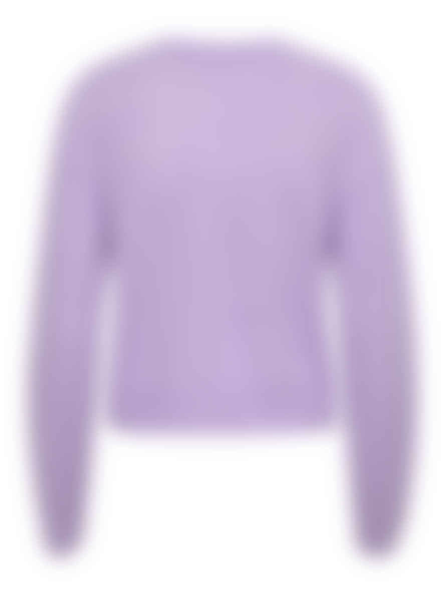InWear Inwear Monika Cardigan Wool & Cashmere Pastel Lilac