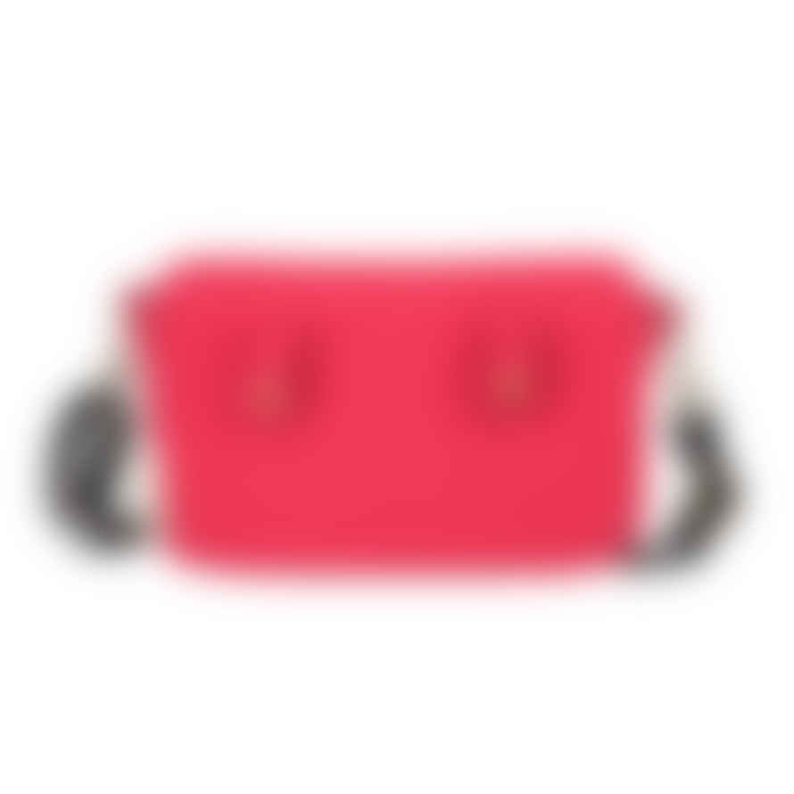 Badawin France Badawin Bicycle Handlebar Weatherproof Pouch Bag Lulu Design In Pink