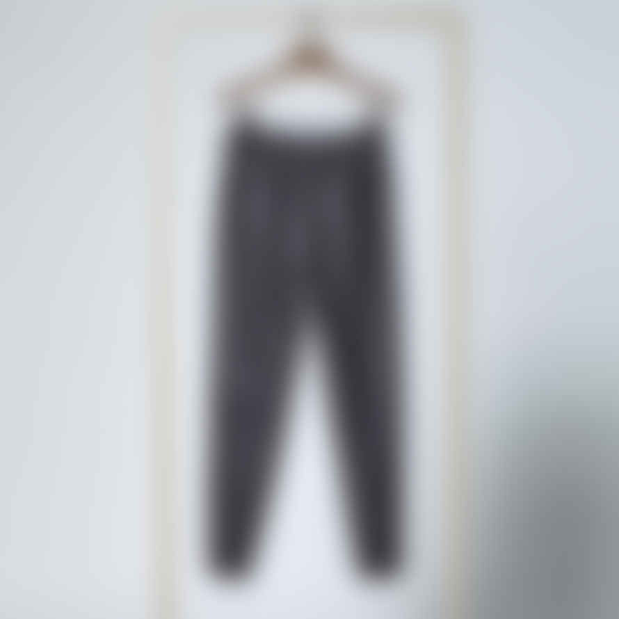 Herzen's Angelegenheit Vegan Leather Trousers In Grey 13223-6900