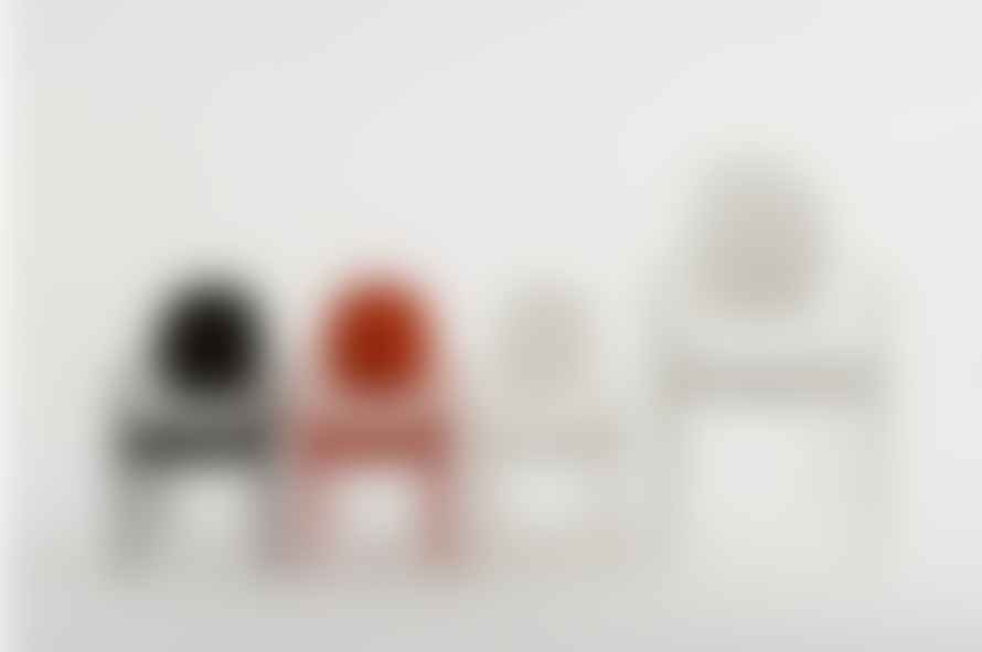 Kartell sedia lou lou ghost per bambini  rossa coprente Expo'