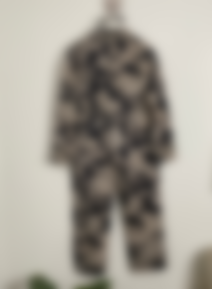 Lisa Taylor Black Orinetal Pyjama Set From