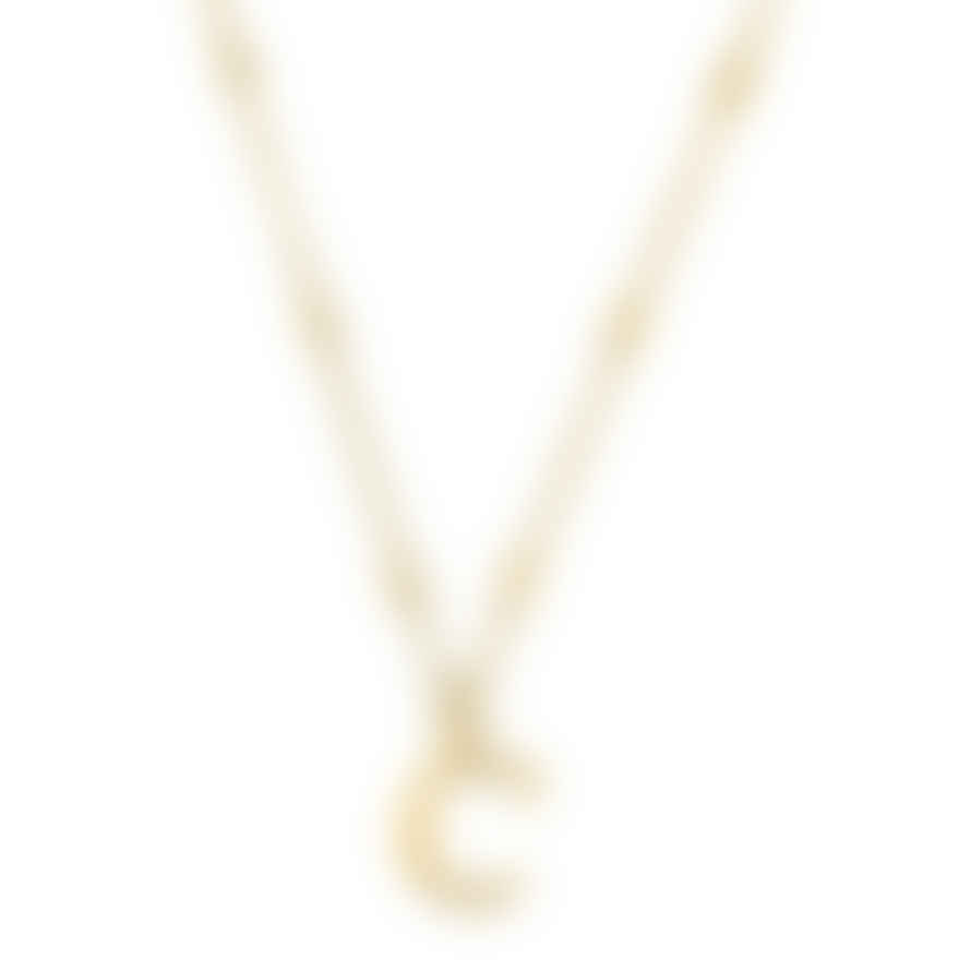 ChloBo Iconic Initial Necklace - Gold C