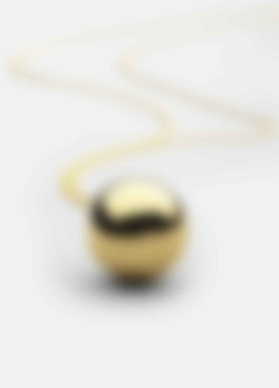 Skultuna Ball Necklace - Gold