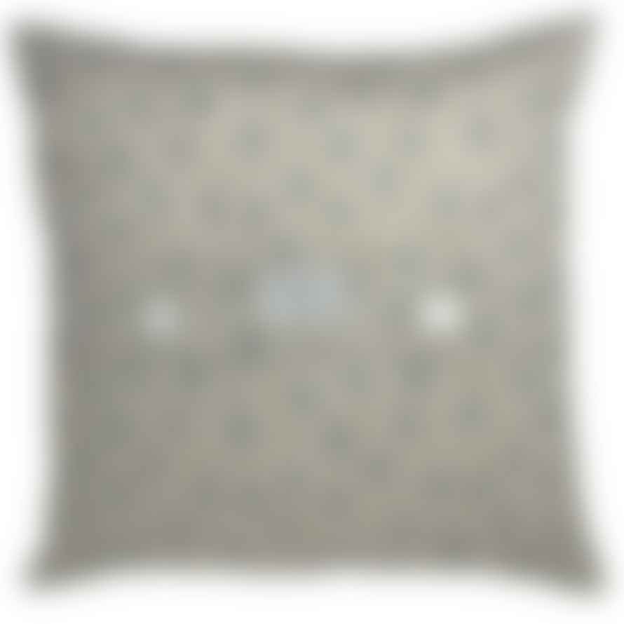 Pale & Interesting Ditsy Spot Cushion Cover in Antique Blue 60 x 60 cm