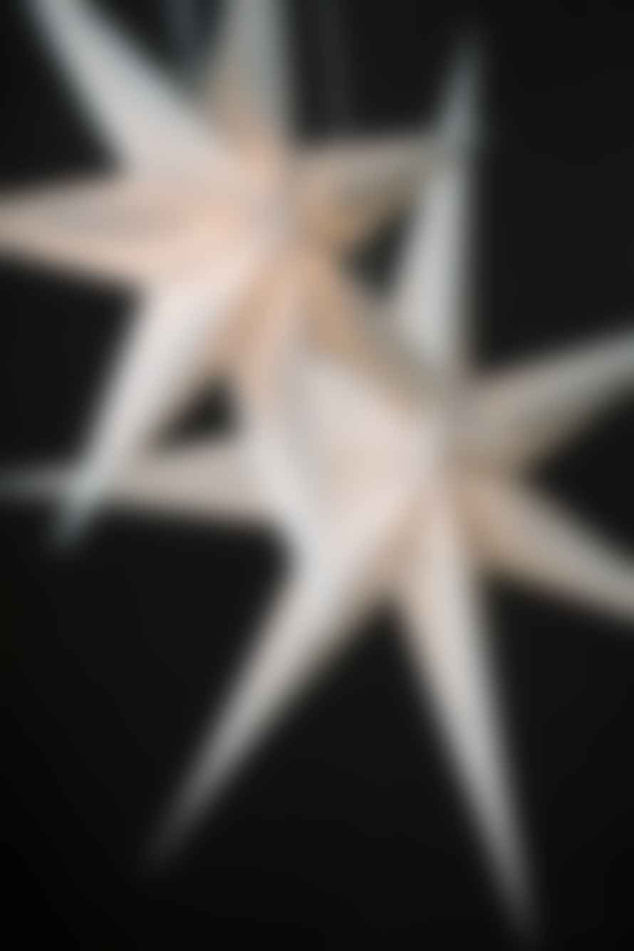 Watt & Veke 80cm White Vintergatan Christmas Star Decoration
