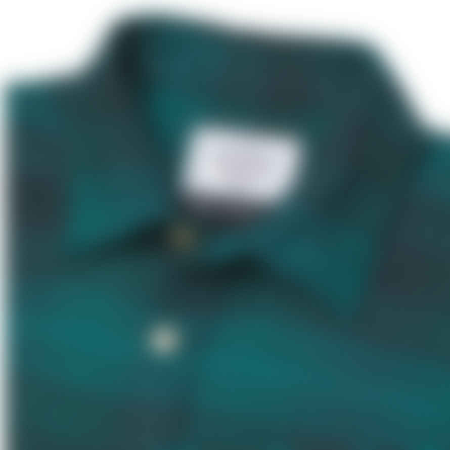  Portuguese Flannel Paralele Flannel Shirt - Green