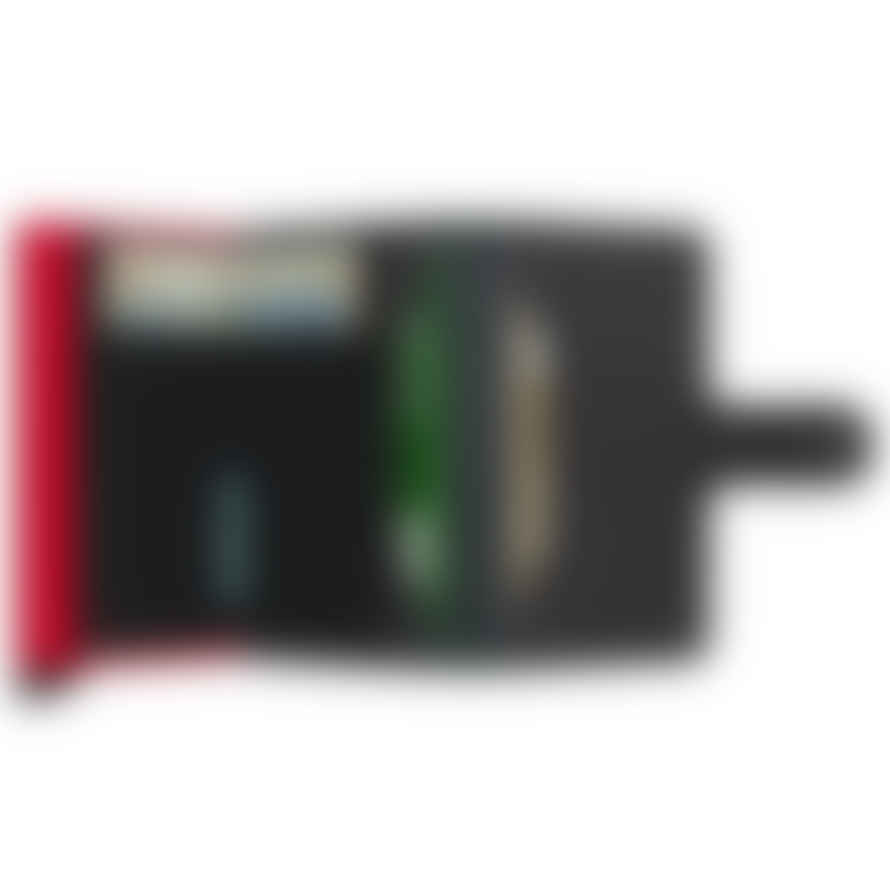 Secrid Rfid Miniwallet - Optical Black / Red