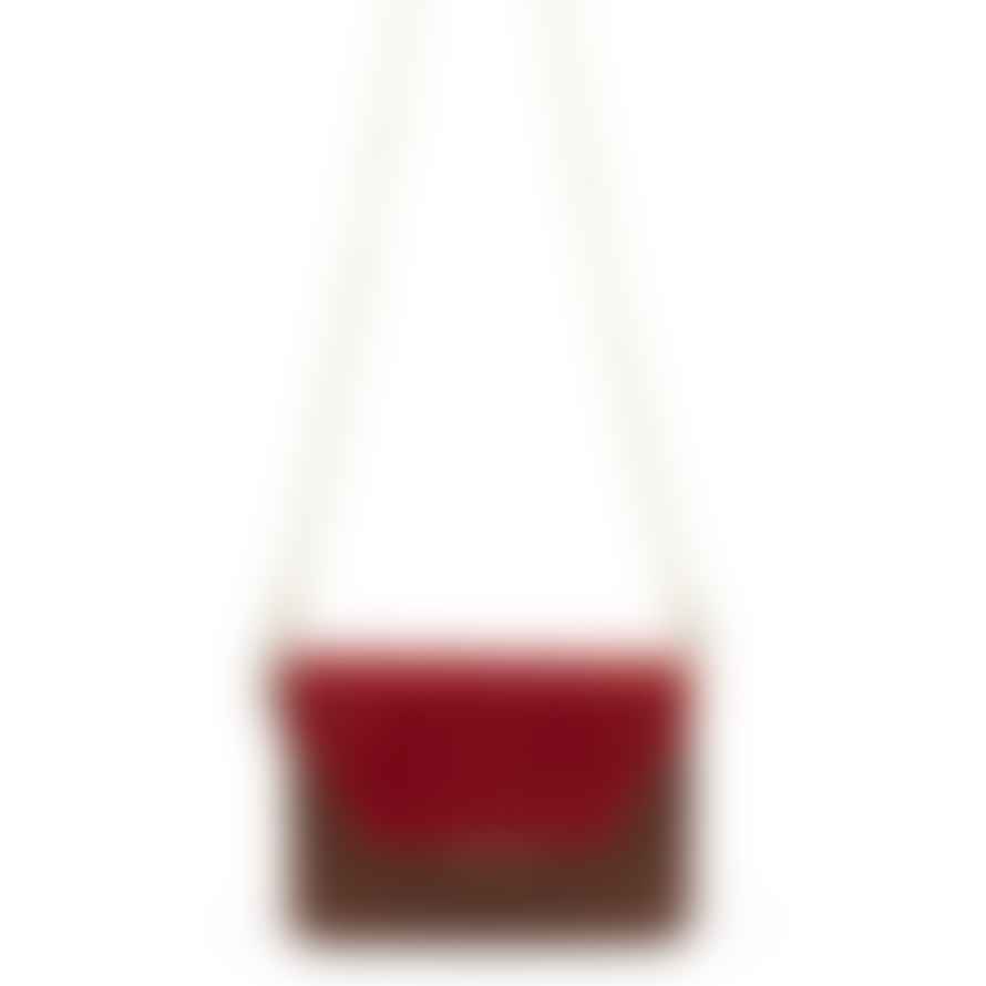 The Sticky Sis Club - Shoulder Bag - Faded Burgandy/poppy Red