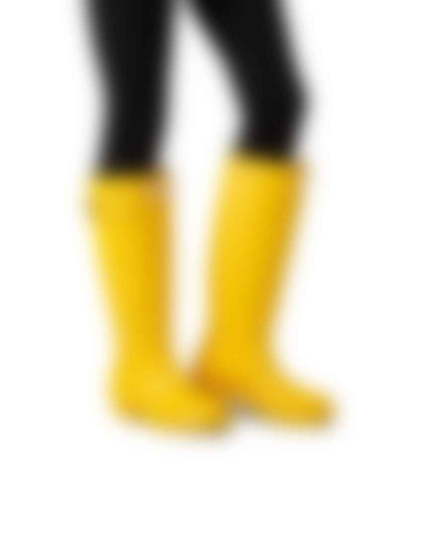 Hunter Original Tall Wellington Boots Yellow