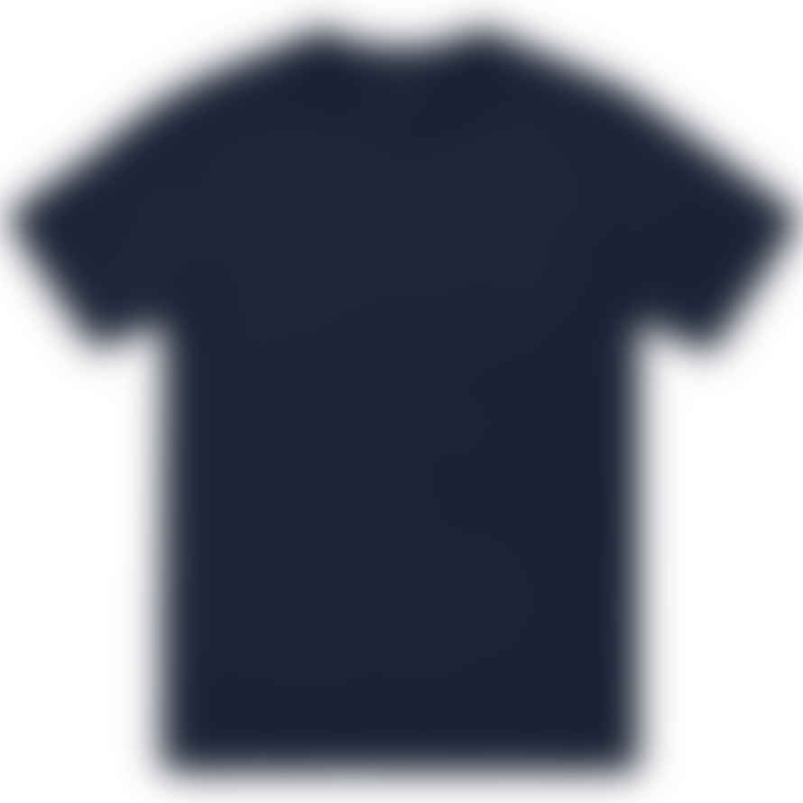 Guess Small Embro Pigment Dyed T Shirt Navy