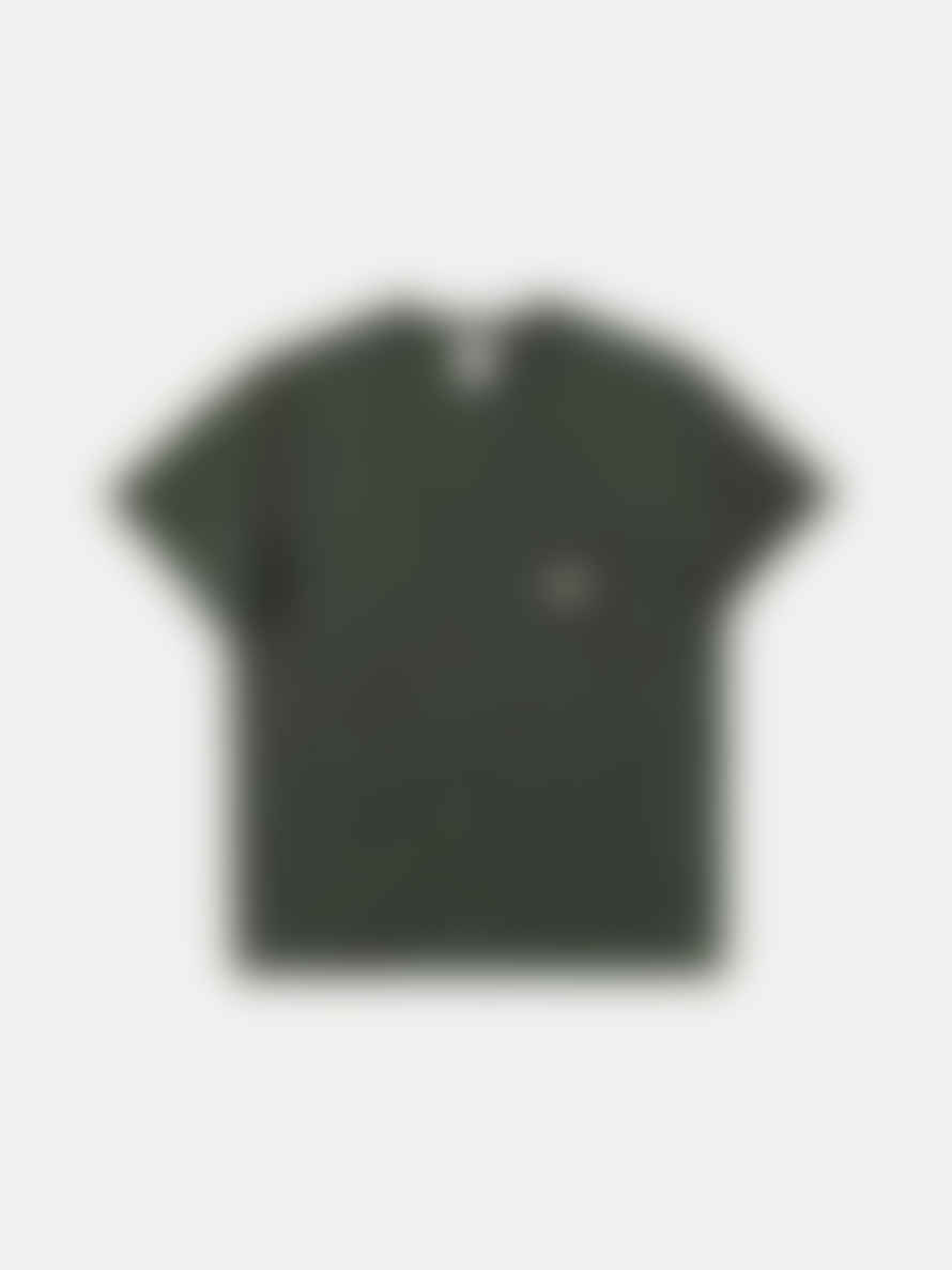 Nudie Leffe Pocket T-shirt - Racing Green
