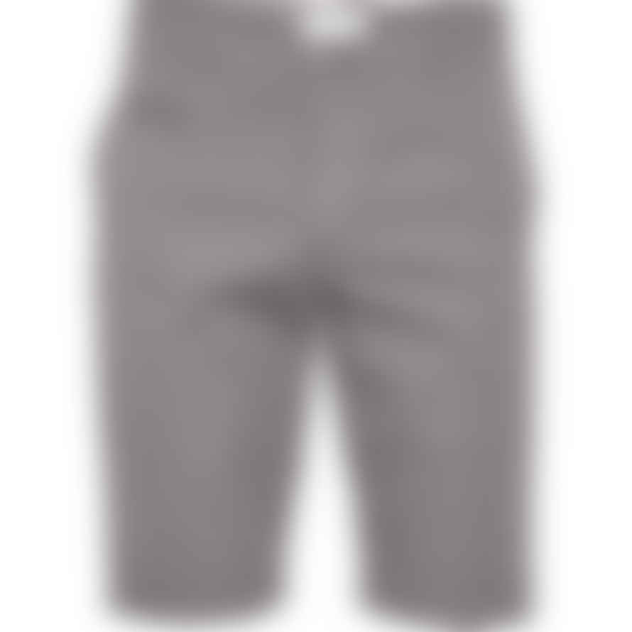 Knowledge Cotton Apparel  Grey Chuck Regular Fit Shorts