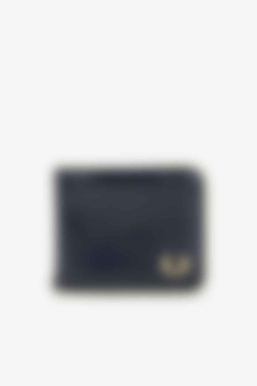 Fred Perry Fred Perry Classic Billfold Wallet Navy Ecru