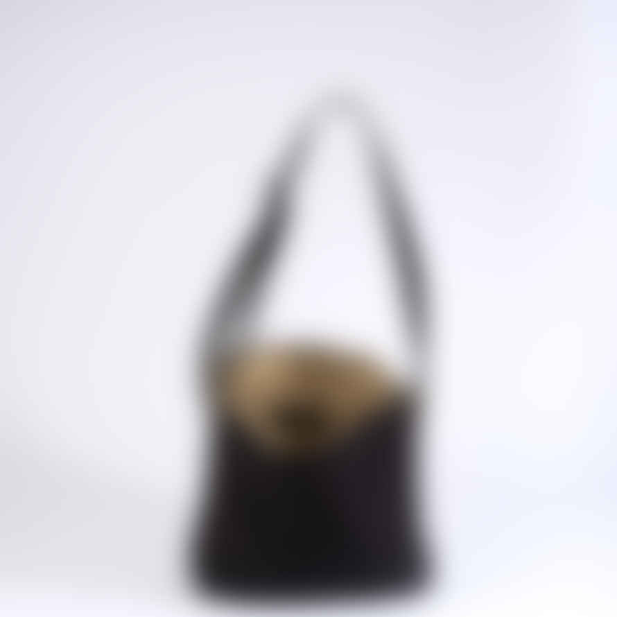 Turquoise Studio Wax Giga Orb Bag Black