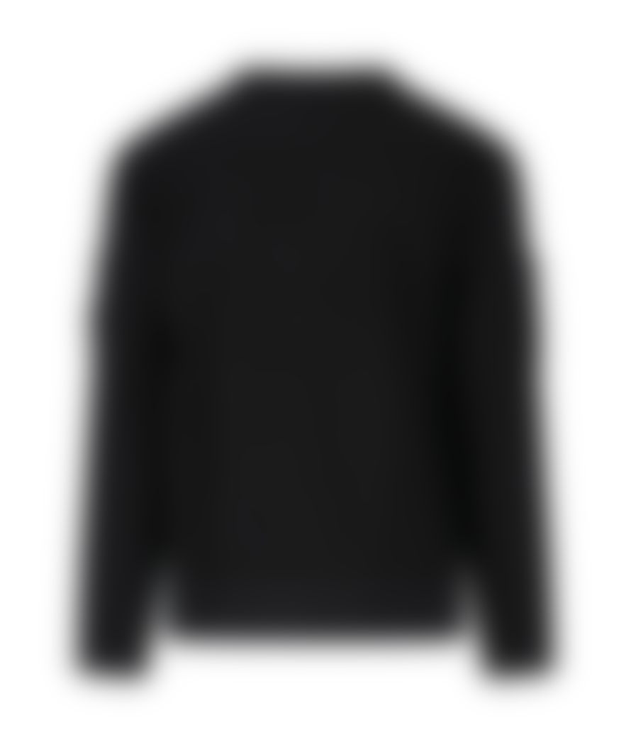 C.P. Company C.p. Company Heavy Jersey Mixed Sweatshirt Black