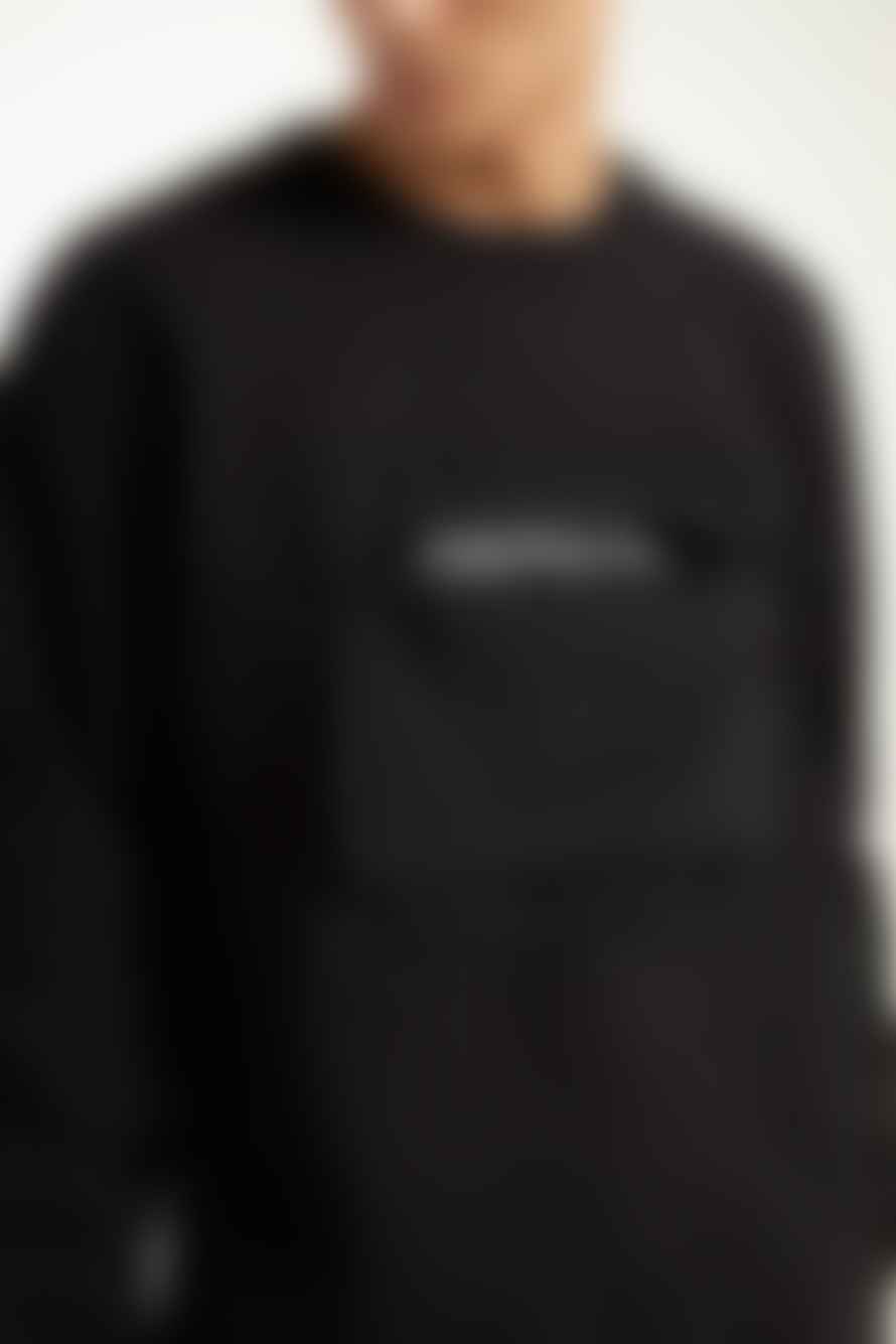 Nemen  Nemen Jynx Chest Pocket Sweatshirt Ink Black