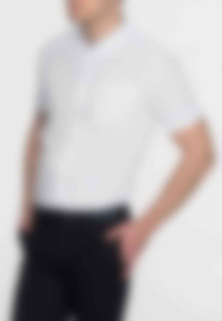Merc London Baxter Short Sleeve Shirt - White