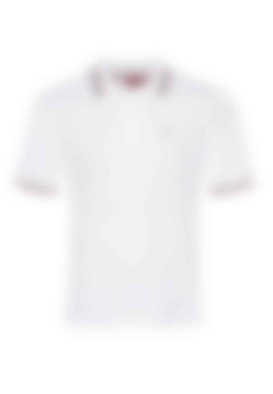 Merc London Card Polo Shirt - White