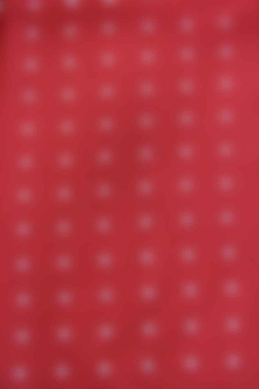 Knightsbridge Neckwear Micro Polka Dot Pre-tied Silk Bow Tie - Red
