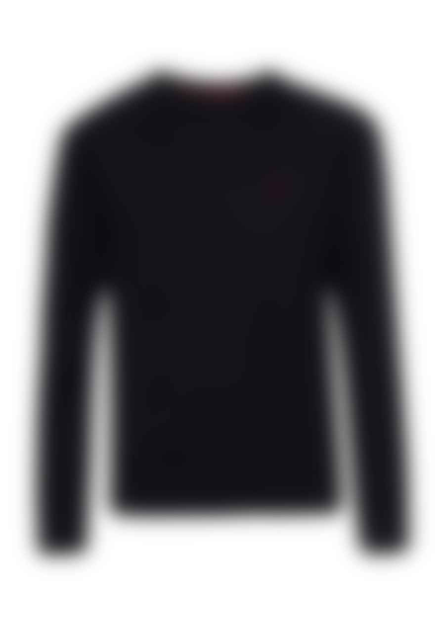 Merc London Berty Knit Jumper - Black