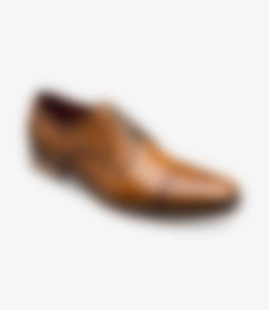 Loake Foley Semi-brogue Shoes - Tan