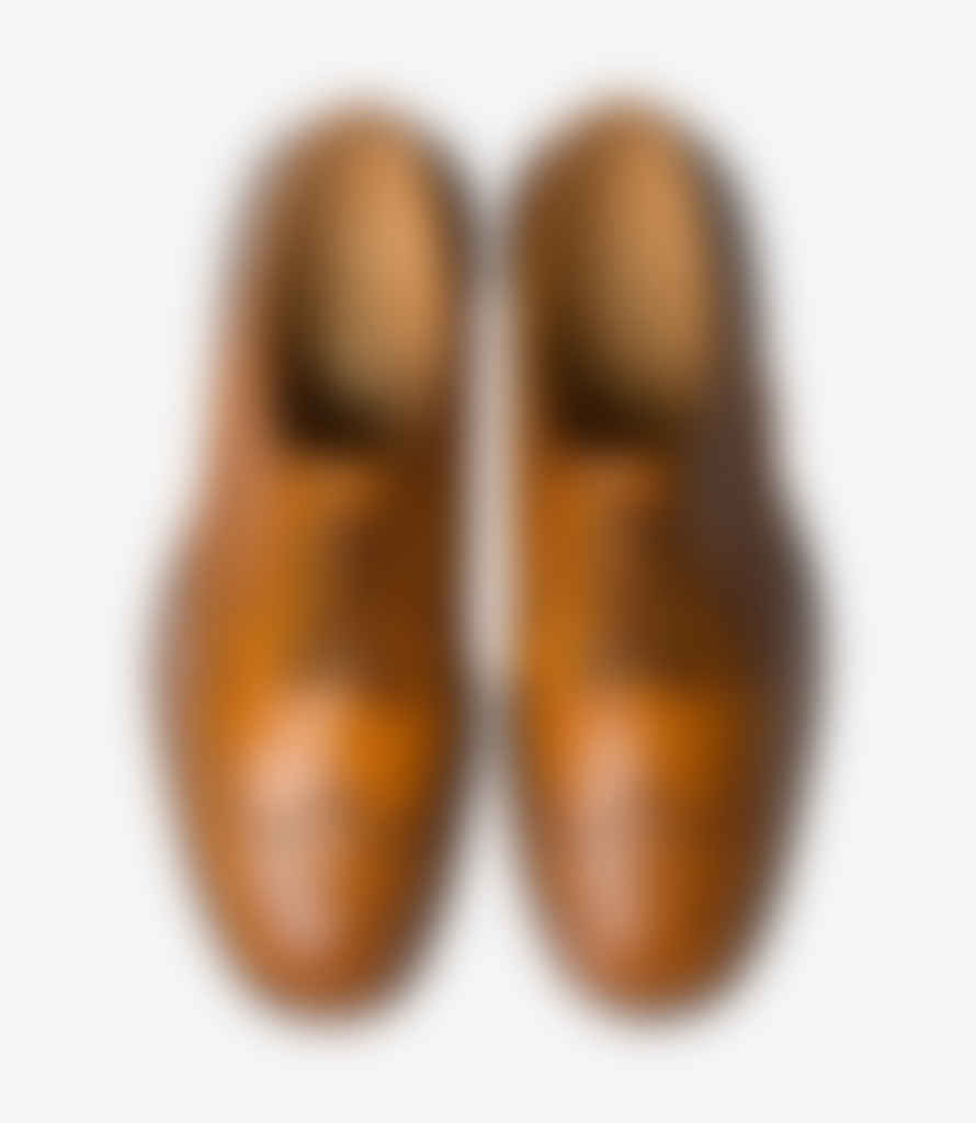 Loake Chester Brogue Shoes - Tan