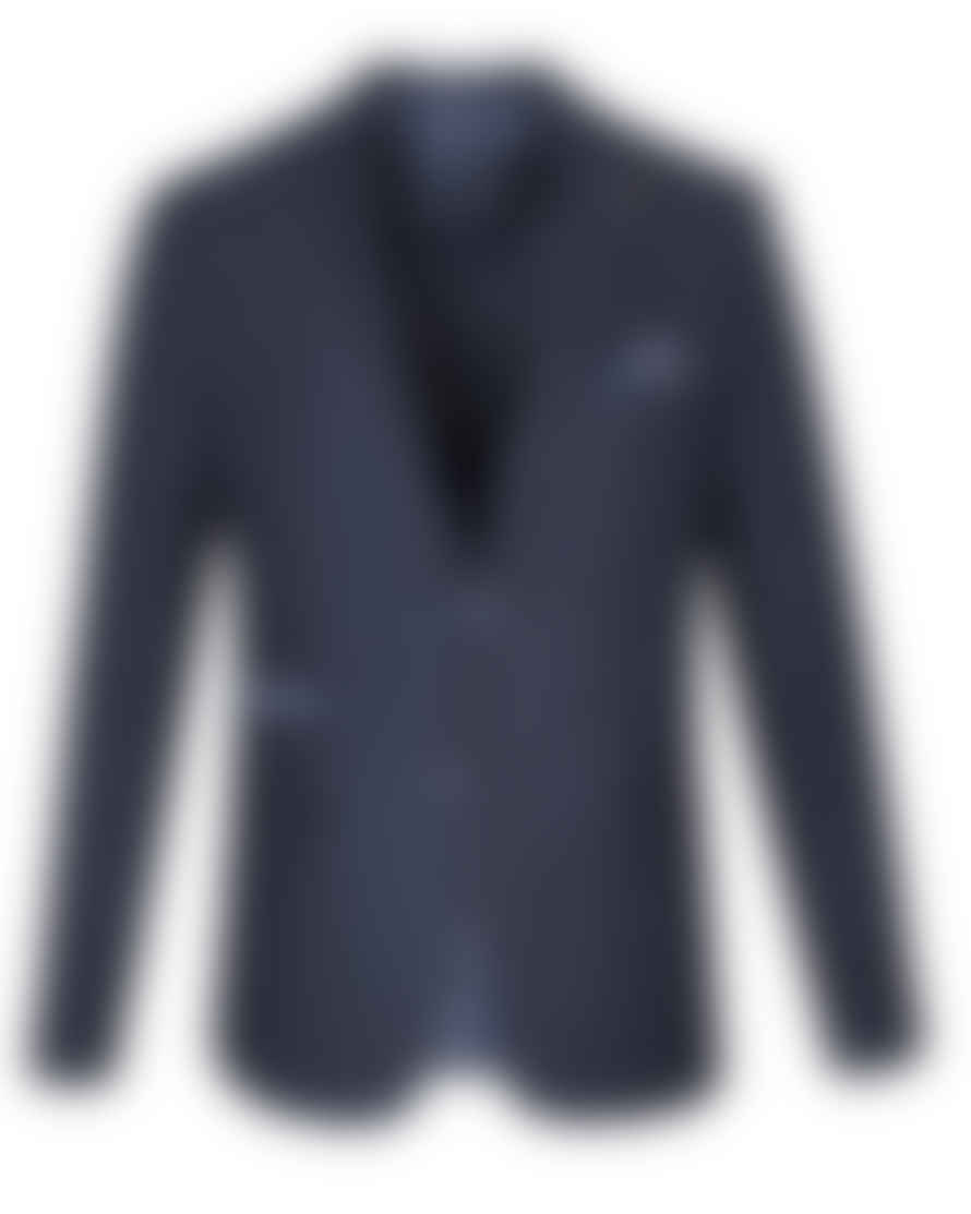 Fratelli Textured Suit Jacket - Navy