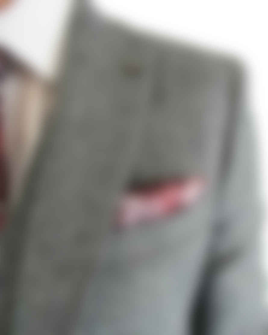 Torre Donegal Tweed Suit Jacket - Grey