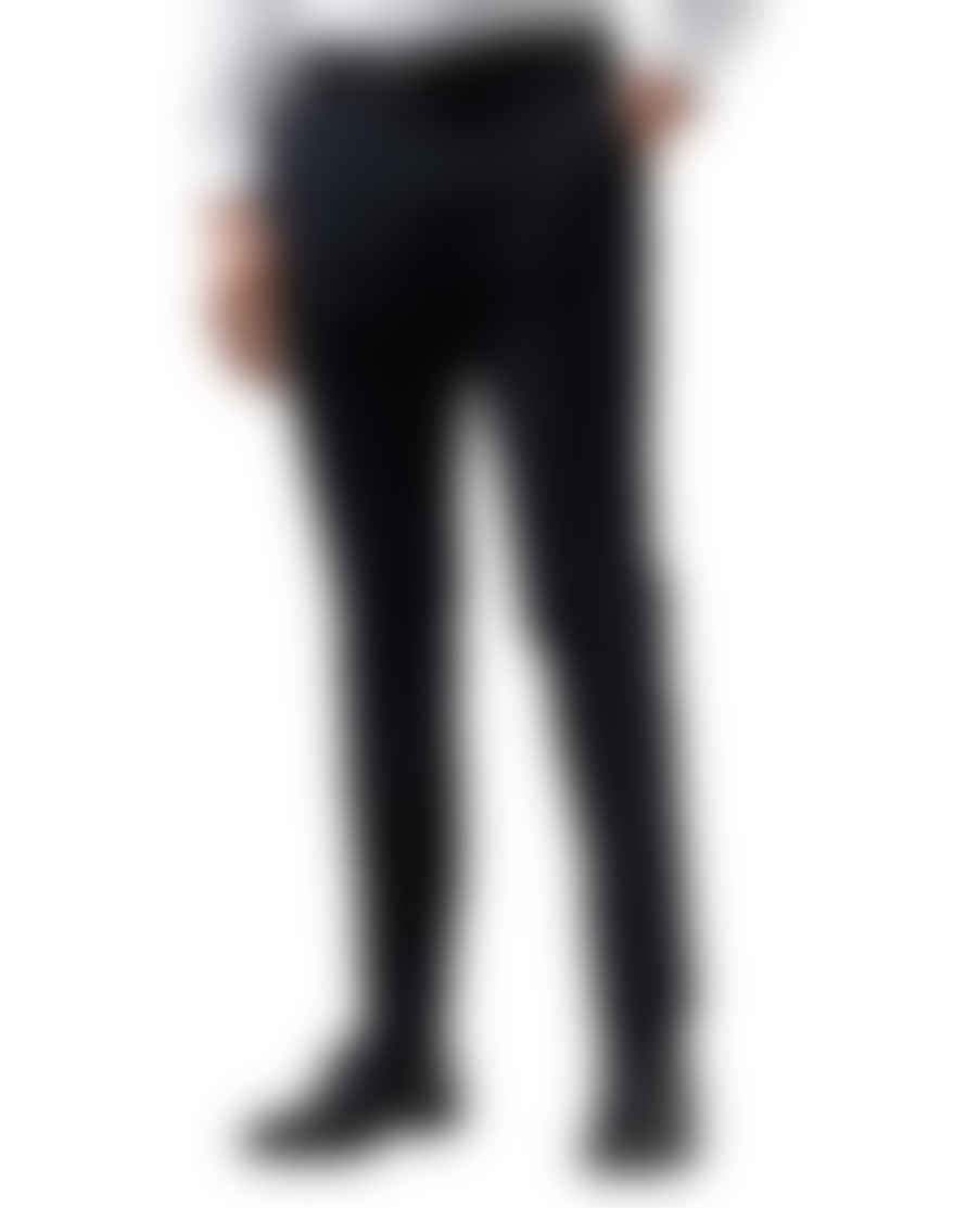 Remus Uomo Santi Slim Suit Trousers - Black