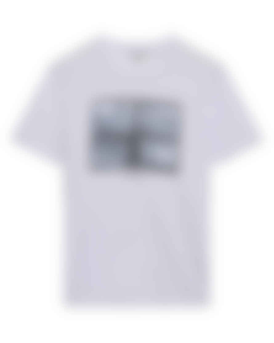 Ben Sherman Start Line Print T-shirt - White