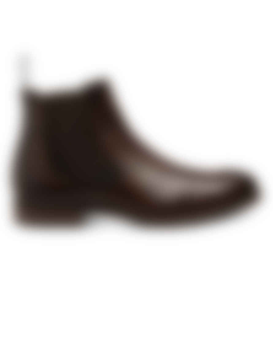 Loake Wareing Leather Chelsea Boot - Dark Brown