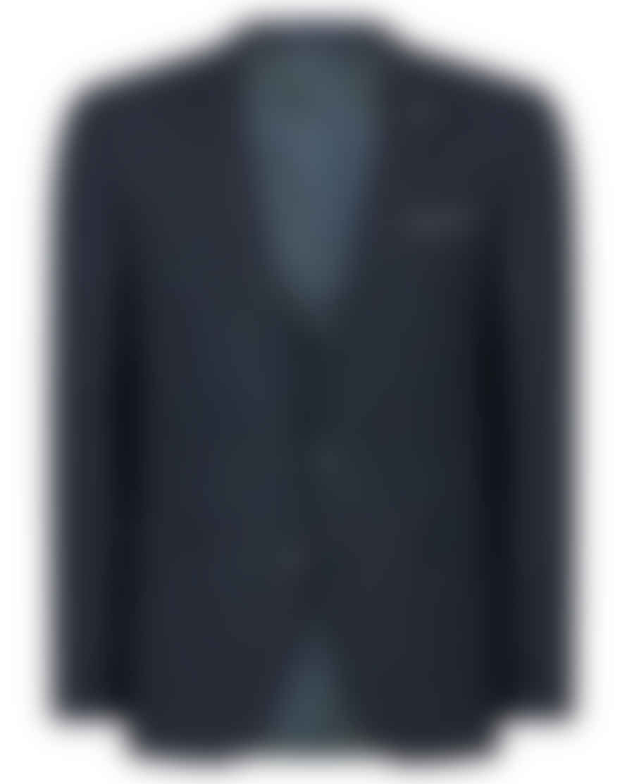 Remus Uomo Mario Textured Suit Jacket - Navy