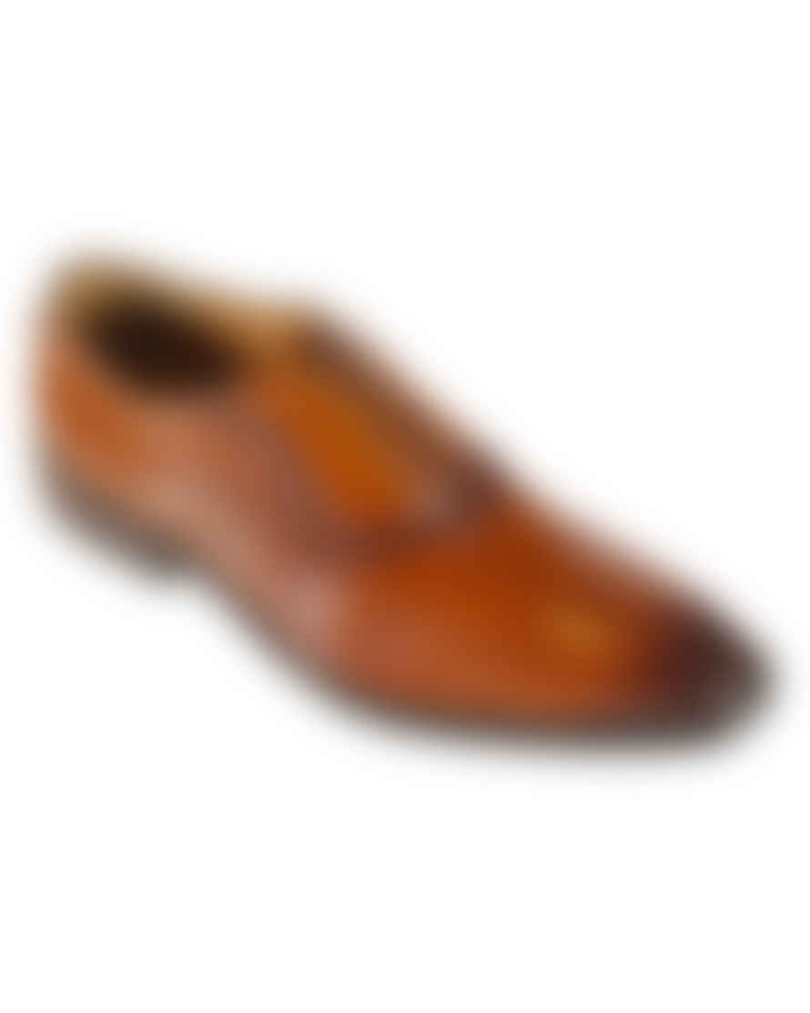 Azor Geneva Oxford Shoes - Tan Brown