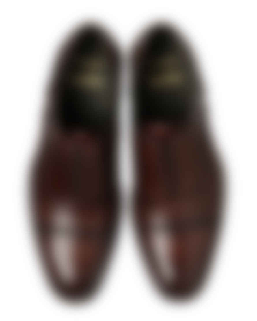 Loake Hughes Oxford Shoes - Burgundy